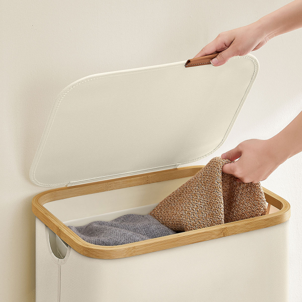 Καλάθι Απλύτων (42x32x70.5) Songmics LCB509W01V1