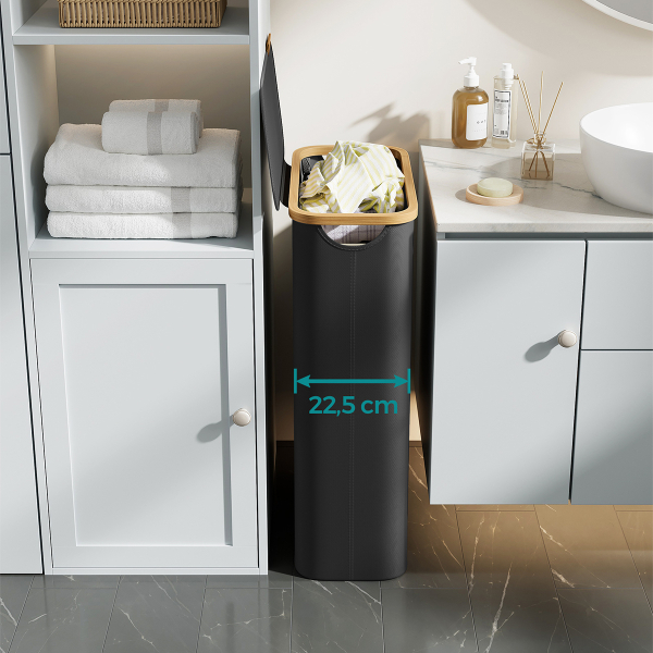 Καλάθι Απλύτων (42x22.5x70.5) Songmics LCB506B01V1