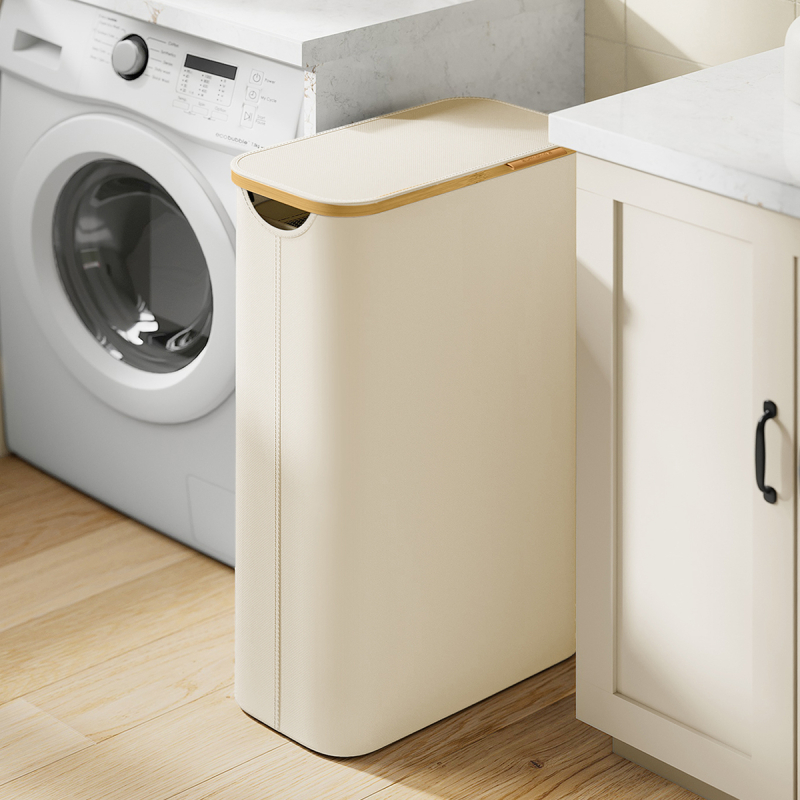 Καλάθι Απλύτων (42x22.5x70.5) Songmics LCB506W01V1