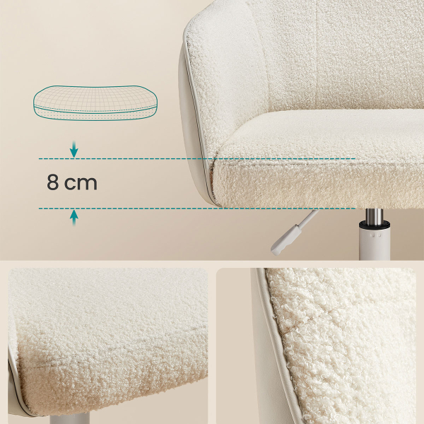 Καρέκλα Γραφείου (64x64x88) Songmics OBG019W01