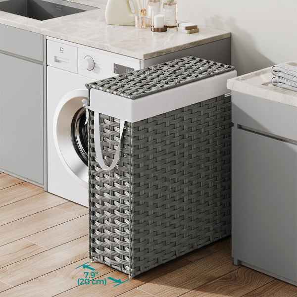 Καλάθι Απλύτων (46x20x61) Songmics LCB164G01