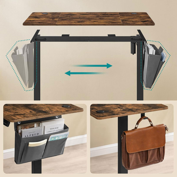 Ηλεκτρικό Γραφείο (120x60x72/120) Με Ρυθμιζόμενο Ύψος Songmics LSD132KD02