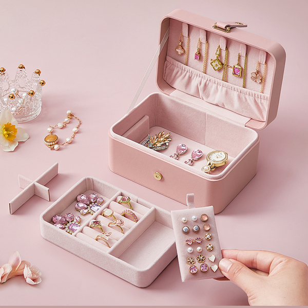 Μπιζουτιέρα Ταξιδίου (16x11.6x7.5) Songmics JBC166R01