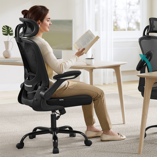 Καρέκλα Γραφείου (64x64x130) Songmics OBN047B01