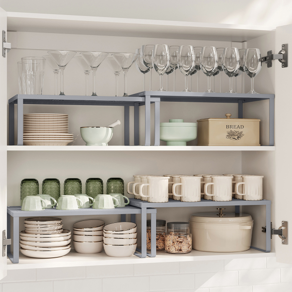 Ράφια Οργάνωσης (Σετ 2τμχ) Songmics KCS401G01