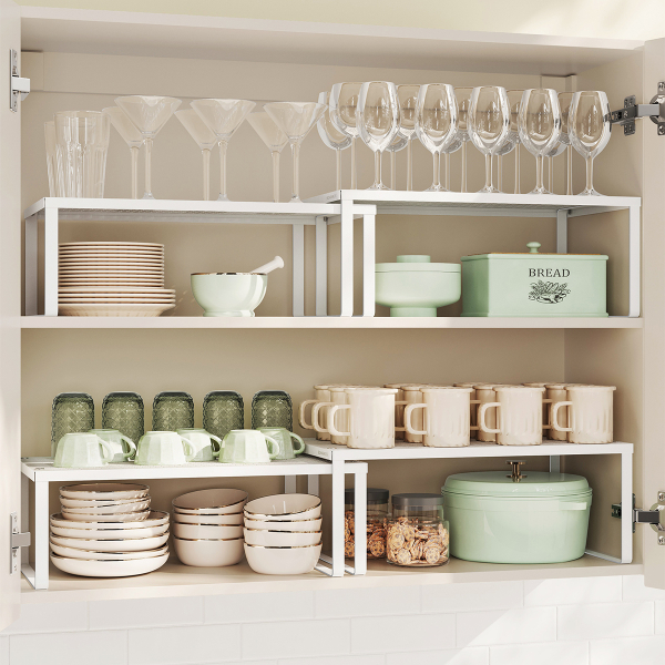 Ράφια Οργάνωσης (Σετ 2τμχ) Songmics KCS401W01