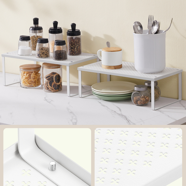 Ράφια Οργάνωσης (Σετ 2τμχ) Songmics KCS401W01