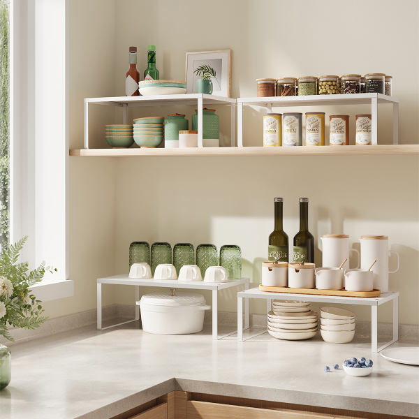 Ράφια Οργάνωσης (Σετ 2τμχ) Songmics KCS401W01