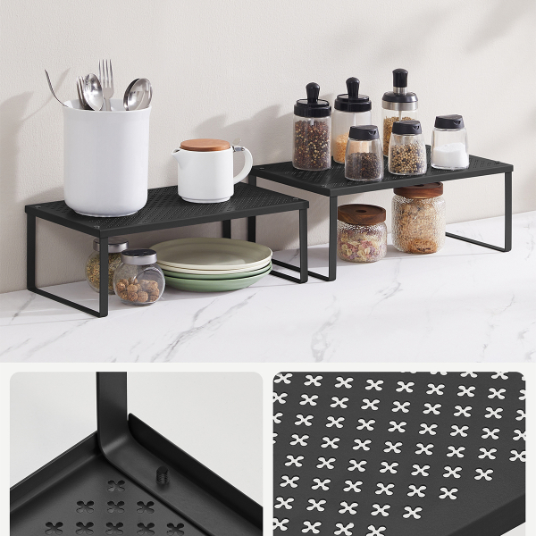 Ράφια Οργάνωσης (Σετ 2τμχ) Songmics KCS401B01