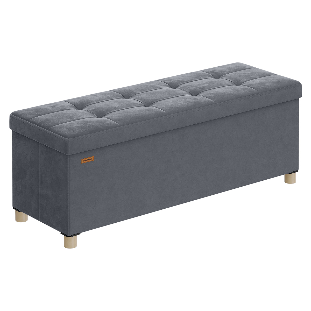 Ταμπουρέ με Αποθηκευτικό Χώρο (110X38X40) Songmics Lsf0518G02 Home Έπιπλα Spitishop