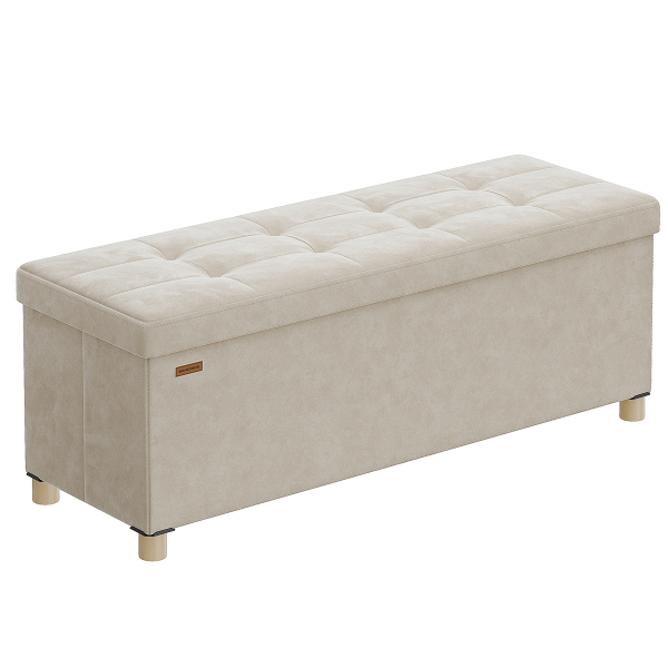 Ταμπουρέ Με Αποθηκευτικό Χώρο (110x38x40) Songmics LSF0518W02