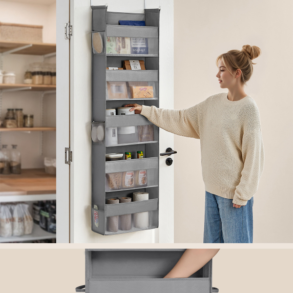 Κρεμαστή Θήκη Οργάνωσης Πόρτας 5 Θέσεων (40x15x140) Songmics RDH007G01