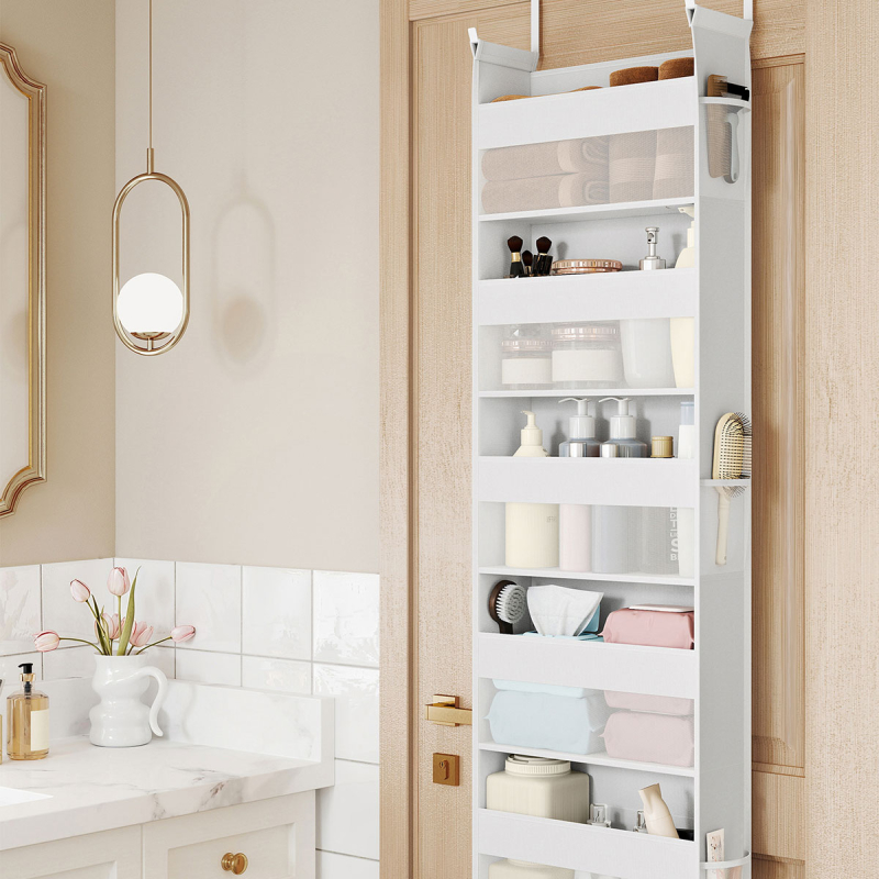 Κρεμαστή Θήκη Οργάνωσης Πόρτας 5 Θέσεων (40x15x140) Songmics RDH007W01