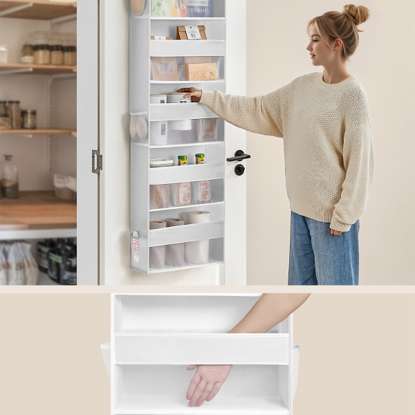 Κρεμαστή Θήκη Οργάνωσης Πόρτας 5 Θέσεων (40x15x140) Songmics RDH007W01