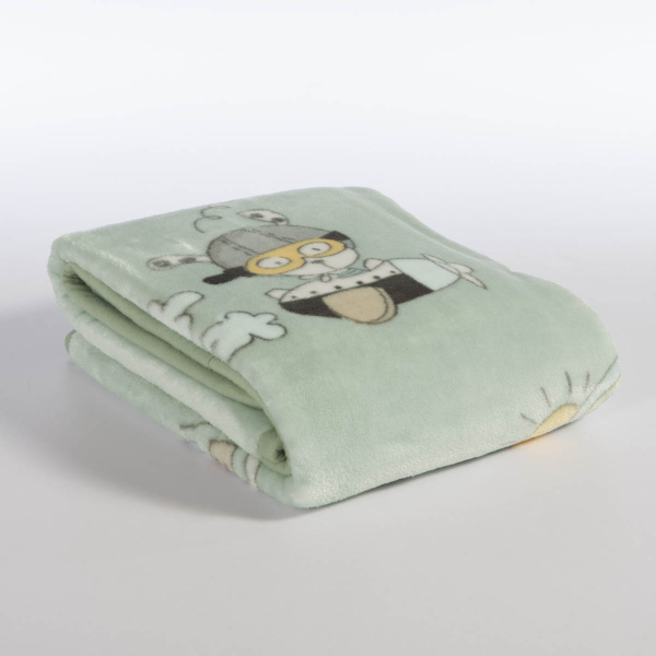 Κουβέρτα Βελουτέ Αγκαλιάς (75x100) Nef-Nef Homeware Baby In The City