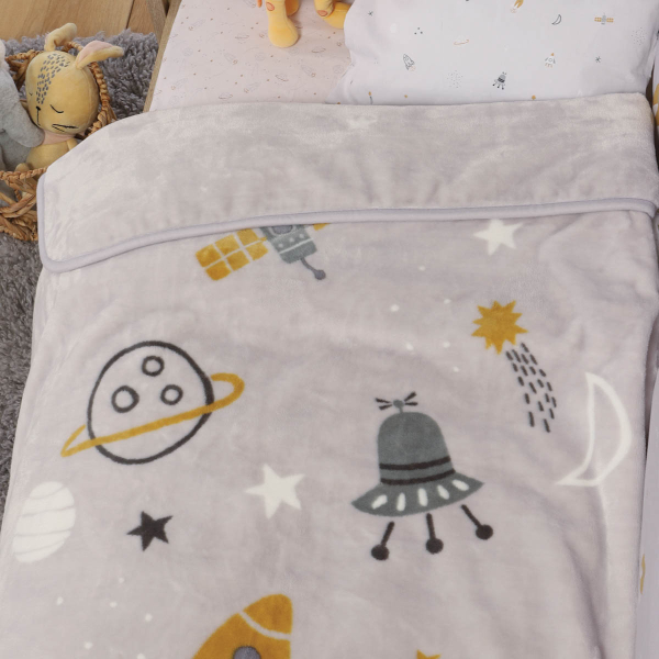 Κουβέρτα Βελουτέ Αγκαλιάς (75x100) Nef-Nef Homeware Baby My Universe