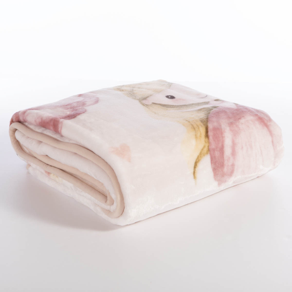 Κουβέρτα Βελουτέ Μονή (160x220) Nef-Nef Homeware Junior Our Princess