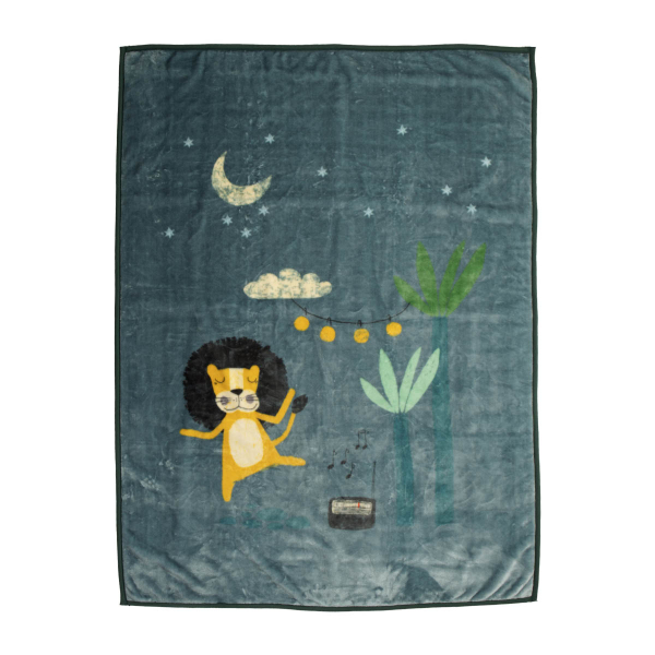 Κουβέρτα Βελουτέ Μονή (160x220) Nef-Nef Homeware Junior Wild Dance