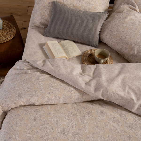 Σεντόνια Μονά (Σετ) Nef-Nef Homeware Smart Lucil Beige