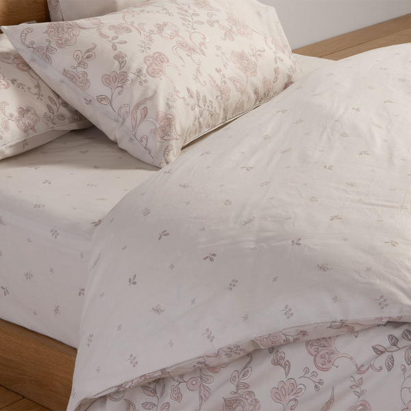 Σεντόνια Μονά (Σετ) Nef-Nef Homeware Smart Carena L.Grey