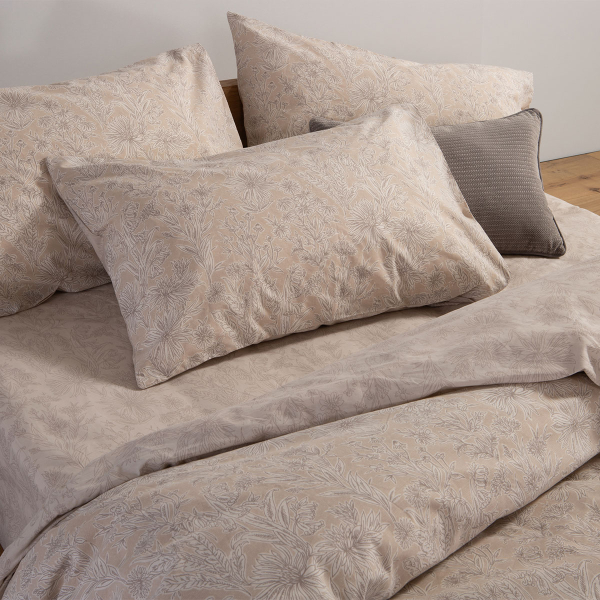 Σεντόνια Διπλά (Σετ) Nef-Nef Homeware Smart Lucil Beige