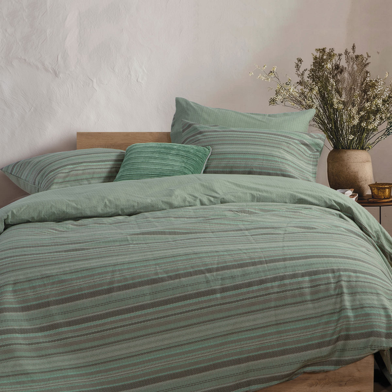 Σεντόνια Διπλά (Σετ) Nef-Nef Homeware Smart Degree Green