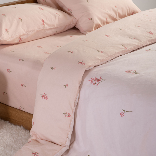 Σεντόνια Διπλά (Σετ) Nef-Nef Homeware Smart Fragesca Ecru