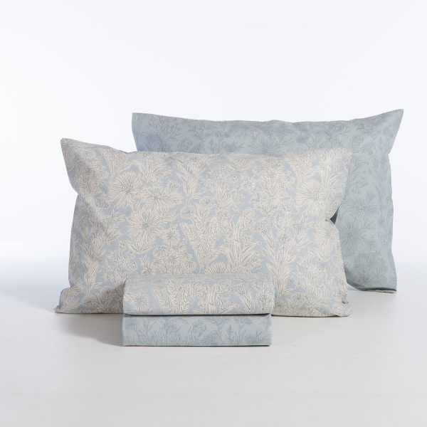 Σεντόνια Υπέρδιπλα (Σετ) Nef-Nef Homeware Smart Lucil Blue