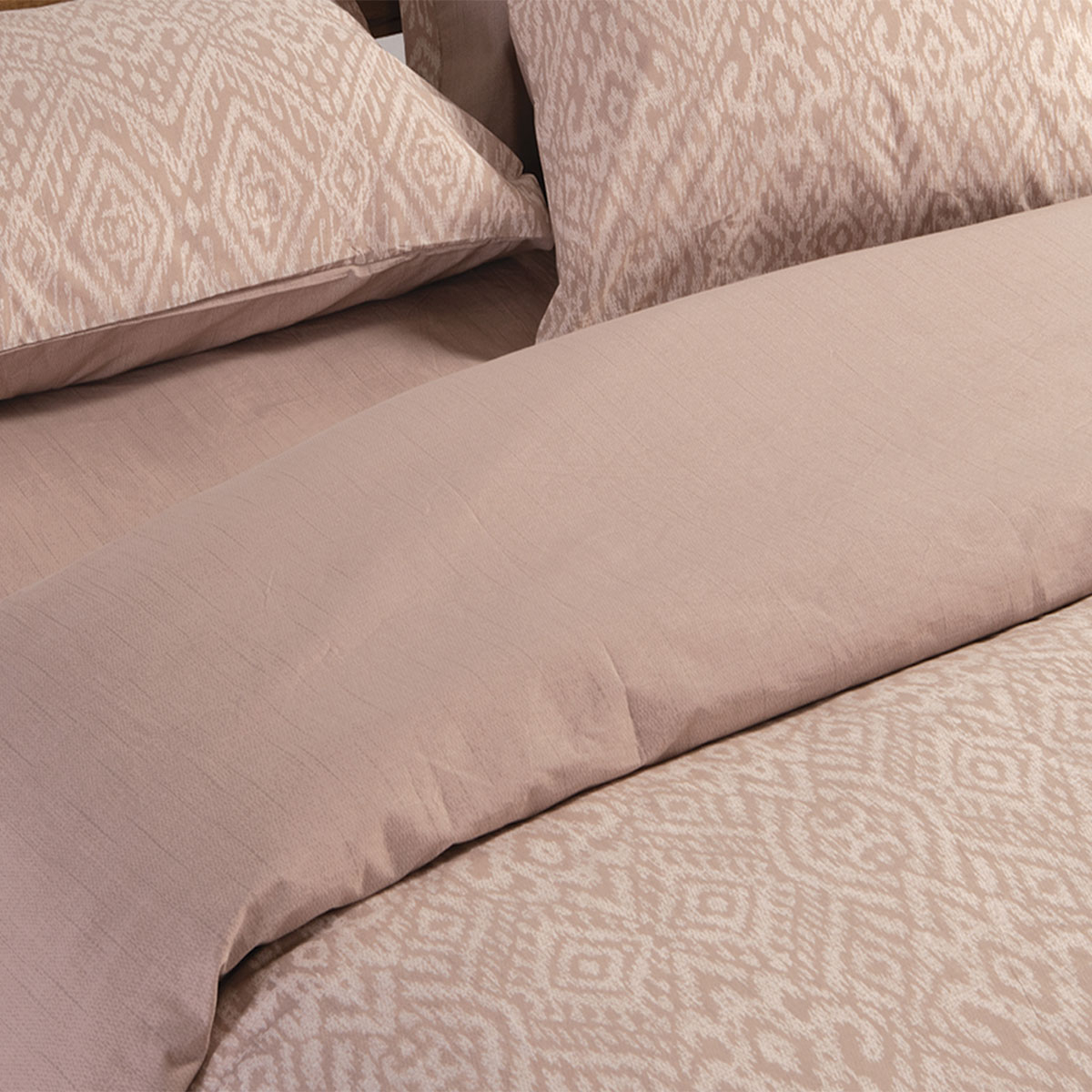 Σεντόνια Υπέρδιπλα (Σετ) Nef-Nef Homeware Smart Orion Beige Χωρις Λαστιχο 240X270 Home Λευκά Είδη Κρεβατοκάμαρας Spitishop