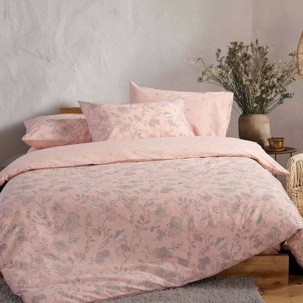 Σεντόνια Υπέρδιπλα (Σετ) Nef-Nef Homeware Smart Carena Pink