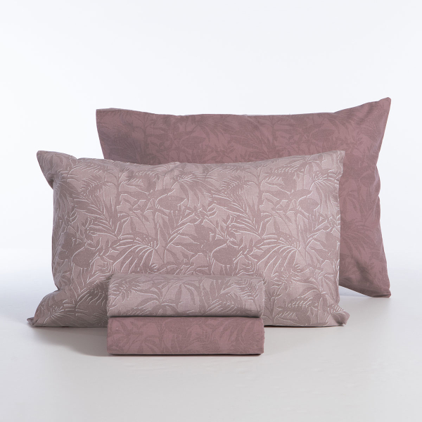 Σεντόνια Υπέρδιπλα (Σετ) Nef-Nef Homeware Smart Dazier Mauve