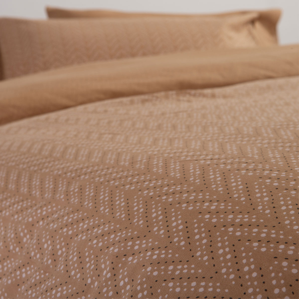 Σεντόνια King Size (Σετ) Nef-Nef Homeware Smart Suspen Caramel