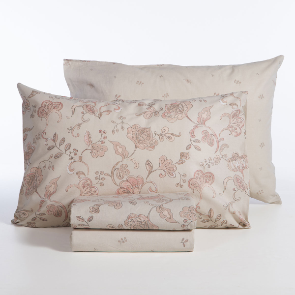 Σεντόνια King Size (Σετ) Nef-Nef Homeware Smart Carena L.Grey