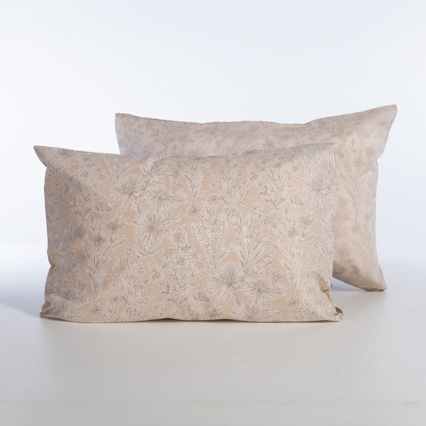 Μαξιλαροθήκη (52x72) Nef-Nef Homeware Smart Lucil Beige