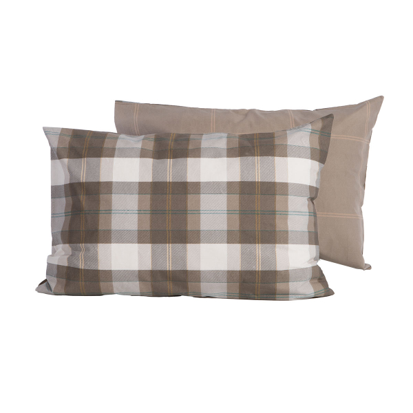 Μαξιλαροθήκη (52x72) Nef-Nef Homeware Smart Racket Golden Brown