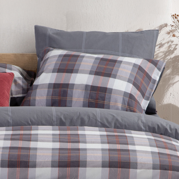 Μαξιλαροθήκη (52x72) Nef-Nef Homeware Smart Racket Denim