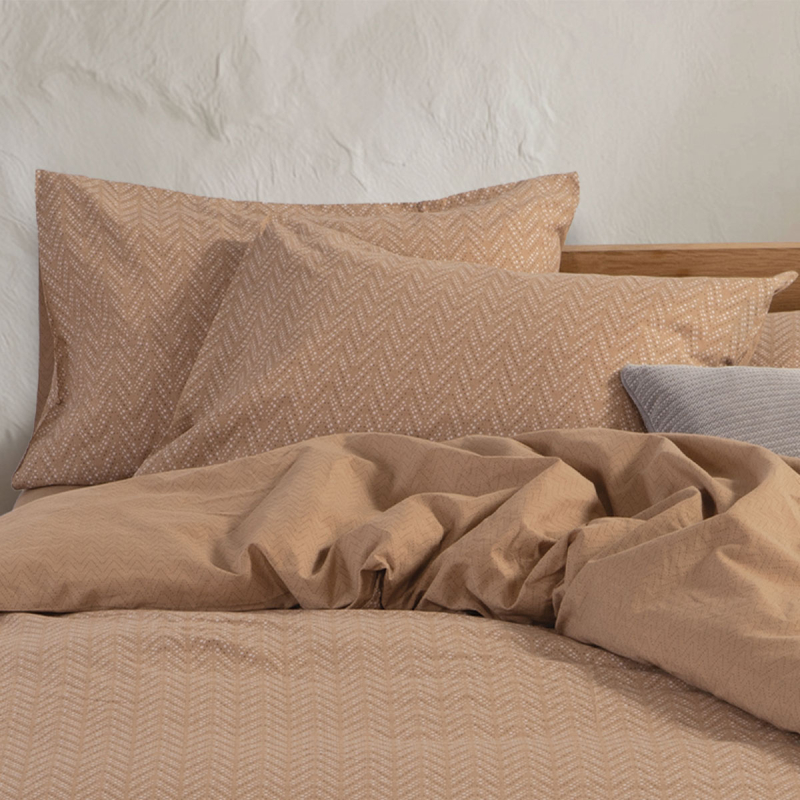 Μαξιλαροθήκη (52x72) Nef-Nef Homeware Smart Suspen Caramel