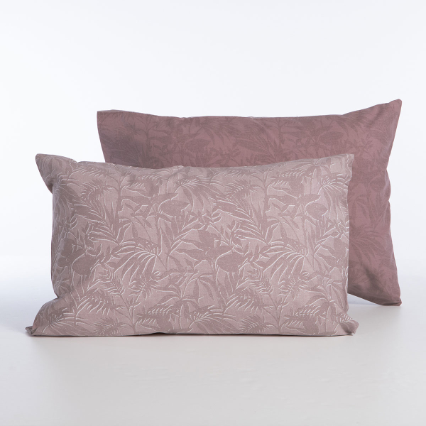 Μαξιλαροθήκη (52x72) Nef-Nef Homeware Smart Dazier Mauve