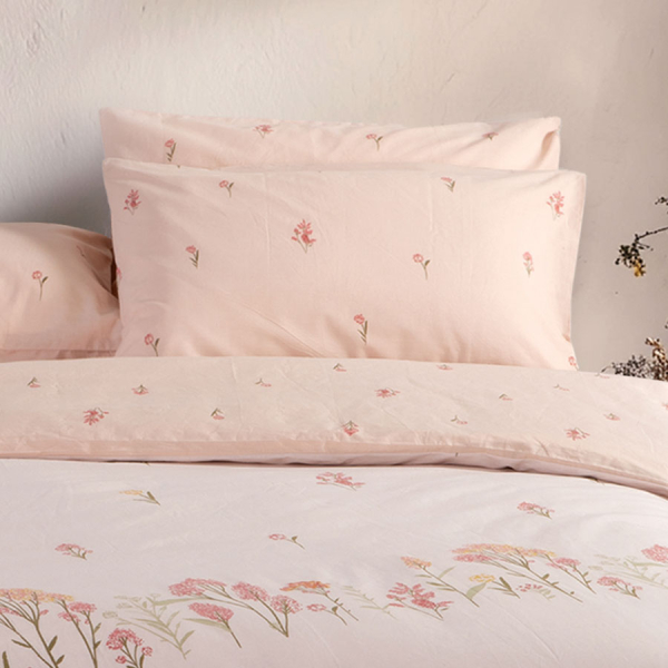 Μαξιλαροθήκη (52x72) Nef-Nef Homeware Smart Fragesca Ecru