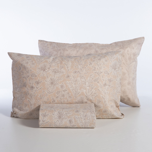 Παπλωματοθήκη Μονή (Σετ 170x240) 2 Όψεων Nef-Nef Homeware Smart Lucil Beige