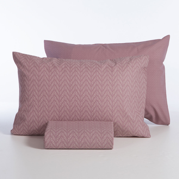 Παπλωματοθήκη Μονή (Σετ 170x240) 2 Όψεων Nef-Nef Homeware Smart Suspen Mauve