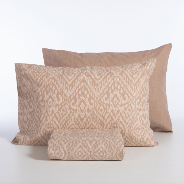 Παπλωματοθήκη Υπέρδιπλη (Σετ 230x240) 2 Όψεων Nef-Nef Homeware Smart Orion Beige