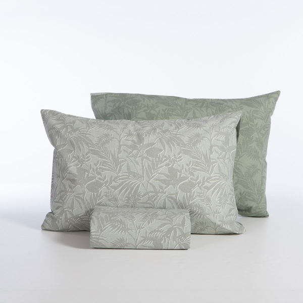 Παπλωματοθήκη Υπέρδιπλη (Σετ 230x240) 2 Όψεων Nef-Nef Homeware Smart Dazier Green