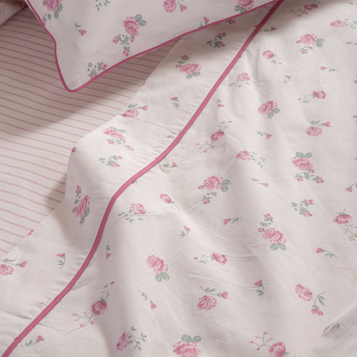 Σεντόνια Υπέρδιπλα (Σετ) Nef-Nef Homeware Serenity Loraley Home Λευκά Είδη Κρεβατοκάμαρας Spitishop