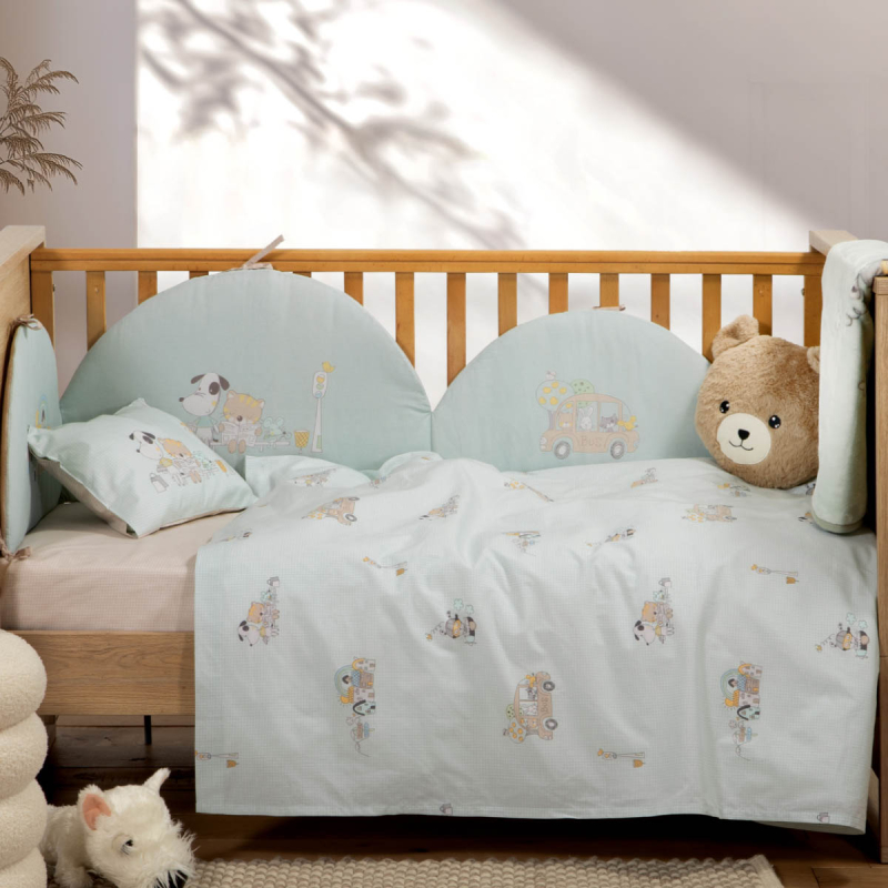 Σεντόνια Κούνιας (Σετ) Nef-Nef Homeware Baby Life In The City