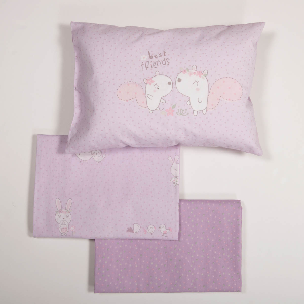 Σεντόνια Κούνιας (Σετ) Nef-Nef Homeware Baby Best Friends