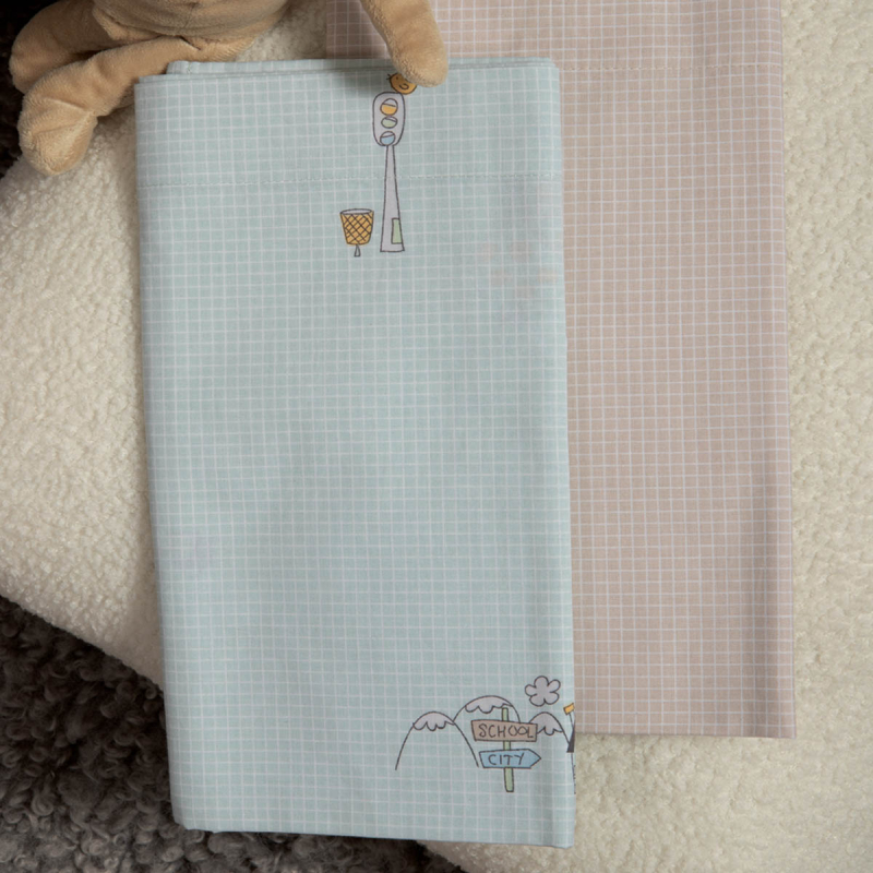 Σεντόνια Λίκνου (Σετ) Nef-Nef Homeware Baby Life In The City