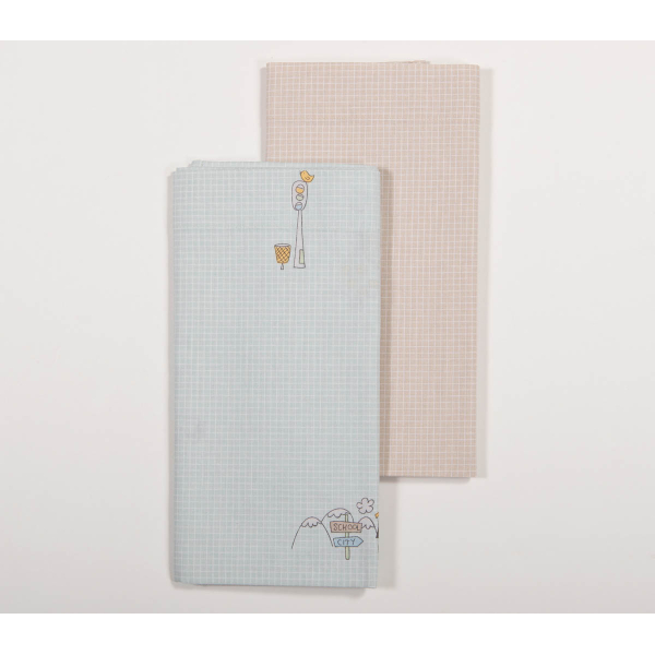Σεντόνια Λίκνου (Σετ) Nef-Nef Homeware Baby Life In The City