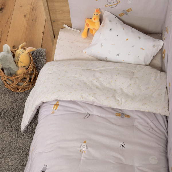 Πάπλωμα Κούνιας (110x140) 2 Όψεων Nef-Nef Homeware Baby My Universe