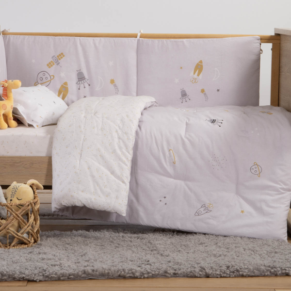 Πάπλωμα Κούνιας (110x140) 2 Όψεων Nef-Nef Homeware Baby My Universe